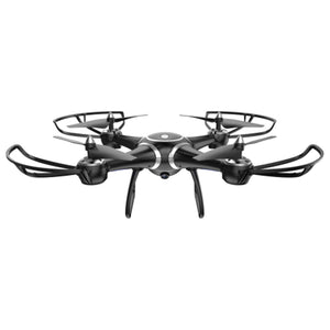 Fixed-height lighting aerial photography quadcopter / drone